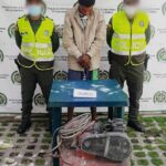 Capturado por el delito tráfico, fabricación y porte de estupefacientes e incautación de 1200 papeletas de bazuco